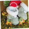 HOLIDYOYO Hanging Christmas Decor Hooks 10 Pack Metal Stocking Hooks Ornament Holders for Mantel Fireplace Doors Decor view 2