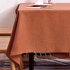 BALCONY & FALCON Table Cloth for 6ft Rectangle Tables  Waterproof, Wrinkle-Free Farmhouse Tablecloth for Dining, Kitchen, Fall Thanksgiving Holiday Gatherings (Cinnamon, 57" x 118") view 1