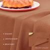 BALCONY & FALCON Table Cloth for 6ft Rectangle Tables  Waterproof, Wrinkle-Free Farmhouse Tablecloth for Dining, Kitchen, Fall Thanksgiving Holiday Gatherings (Cinnamon, 57" x 118") view 3