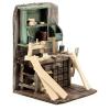 Carpenter corner 15X10X10 cm DIY Neapolitan nativity scene 10 cm view 3