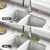 Watermelon fresh fruit Printed Faucet Mat,Rubber Anti-slip Sink Faucet Mat Pad Splash Guard Absorbent Fast Drying Mat for kitchen Bathroom 15" X 5.5" view 4
