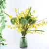 AtHomeYuyue 3pcs Artificial Anthurium Lily Flowers 22" Green Fake Plastic Tropical Flowers for Vase Bouquets Home Office Wedding DecorGreen view 4