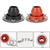 Tent Stove Jack Kit,Roof Pipe Flashing Boot, Silicone Pipe Flashing Vent Boot,Tent Flue Flashing Kit Compatible with for Bell Tent, Frontier Stove /3890 view 3