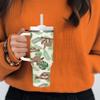 40 OZ Sloth Tumbler with Handle.Sloth Lover Cup Gift.40 OZ Unique Birthday Christmas Sloth Tumblers Gifts for Women Men. view 3