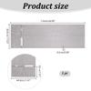 AHANDMAKER Couch Arm Covers, Sofa Cover Anti-Slip Armchair Slipcovers Furniture Protector Washable Armchair Slipcovers Dustproof Cover, Protect and Decorate Your Sofa Chair Furniture, Light Grey view 2