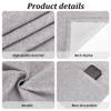 AHANDMAKER Couch Arm Covers, Sofa Cover Anti-Slip Armchair Slipcovers Furniture Protector Washable Armchair Slipcovers Dustproof Cover, Protect and Decorate Your Sofa Chair Furniture, Light Grey view 3