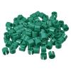 MECCANIXITY Clothes Hanger Marker Blank Fit 3.5mm Rod Deep Green 300Pcs view 1