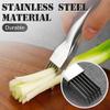 2024 New Upgrade Stainless Steel Chopped,Shred Silk The Knife Green Onion Knife, Kitchen Vegetable Cutter Sharp Scallion Shredding Cutter Household Multifunctional Food Slicer Gadget view 2