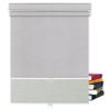 BERISSA Dual Roller Shades,Double Window Blinds,Blackout and Light Filtering Shades,Thermal Window Shades for Home Office, Easy to Install(5% Solar Gray+Blackout Jacquard Gray),76" W x 44" H view 1