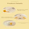 ATSUI Duck Night Light, LED Squishy Novelty Animal Night Lamp, Food Grade Silicone, 3 Level Dimmable Rechargeable Nursery Nightlight for Breastfeeding Toddler Baby Kids view 4