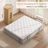 Full Size Mattress 12 inch, Hybrid Memory Foam Mattress with Pocket Springs, Full Mattress in a Box, Colchones Full, Medium Firm, Motion Isolation, Pressure Relief, Upgraded Support, CertiPUR-US view 2