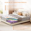 Full Size Mattress 12 inch, Hybrid Memory Foam Mattress with Pocket Springs, Full Mattress in a Box, Colchones Full, Medium Firm, Motion Isolation, Pressure Relief, Upgraded Support, CertiPUR-US view 4