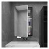 Rectangle Medicine Cabinet Mirror with Shelf,Bathroom Mirror with Storage,Over The Toilet Aluminum Medicine Cabinets,Surface Wall Mounted,Not Recessed,for Bathroom Laundry Room Kitchen(50X70CM) view 1