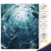 Shark Ocean Blanket Gifts - Sea Nautical Lovers Creature Nautical Themed Underwater World Throw for Women Kids Adults Travel Camping Decor Soft Birthday Christmas Lightweight Blanket 60"x80" view 4