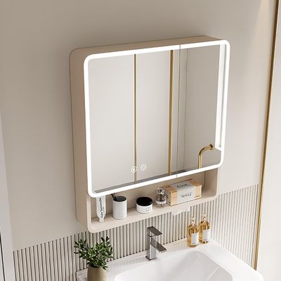 Mirror Medicine Cabinet with LED, bathroom cabinet wall mount, Modern medicine cabinet with Anti-Fog, wall cabinets for bathroom storage, above toilet storage cabinet,for Bathroom Laundry Room Kitchen