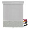 BERISSA Dual Roller Shades,Double Window Blinds,Blackout and Light Filtering Shades,Thermal Window Shades for Home Office, Easy to Install(5% Solar Gray+Blackout Linen Gray),58" W x 80" H view 1