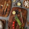 Acacia Cutting Board, Solid Wood Cutting Board, Fruit And Cheese Tray For Cutting Meat, Fruit, Bread Or Vegetables(40x28x2cm) view 4