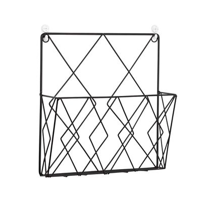 EUBUY Book Wall Holder Metal Wall Rack Wall Hanging Book Organizer Book Display Stand Wall Shelf for Magazines Novels for Bathroom,Kitchen,Living Room Decor