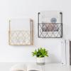 EUBUY Book Wall Holder Metal Wall Rack Wall Hanging Book Organizer Book Display Stand Wall Shelf for Magazines Novels for Bathroom,Kitchen,Living Room Decor view 3