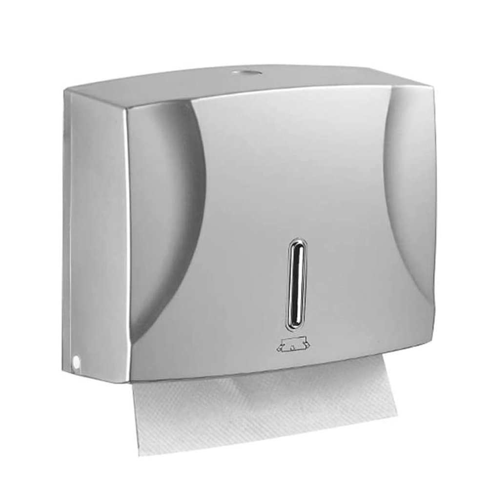 HYffUUOP Tissue Dispenser Paper Towel Dispenser Wall-Mounted Free Punching Hand Towel Dispenser Commercial Papetowel Holders Waterproof Easy to Use