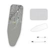 CHEMYO Ironing Board Cover with Extra Thick Padding, Iron Board Cover with Padding with Protective Scorch Mesh Cloth and Fasteners(Dark Gray,43x14in) view 1