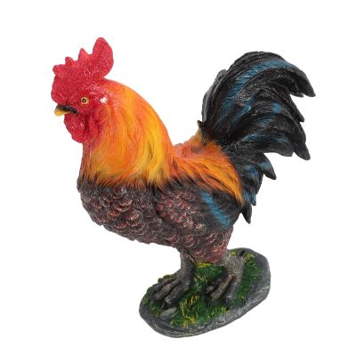lvifloae Garden Statues Chicken Statue Resin Chicken Statue Garden Decoration Chicken Ornaments Yard Art for Outdoor Backyard Patio Lawn Decoration Rooster (Rooster)