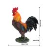lvifloae Garden Statues Chicken Statue Resin Chicken Statue Garden Decoration Chicken Ornaments Yard Art for Outdoor Backyard Patio Lawn Decoration Rooster (Rooster) view 2