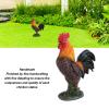 lvifloae Garden Statues Chicken Statue Resin Chicken Statue Garden Decoration Chicken Ornaments Yard Art for Outdoor Backyard Patio Lawn Decoration Rooster (Rooster) view 4