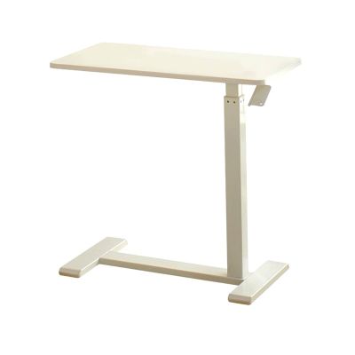 JBNCRYGD Standing Desk Height Adjustable Desk Overbed Desk with Desktop Sit Stand Desk Stable Steel Stand Up Desk,B
