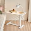 JBNCRYGD Standing Desk Height Adjustable Desk Overbed Desk with Desktop Sit Stand Desk Stable Steel Stand Up Desk,B view 2