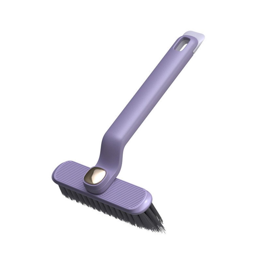 Multi-Functional Bathroom Brushes for Brushing The Floor, Toilet Dead Corner Cleaning Brush, Rotating Crevice Brush, 2-in-1 Brush