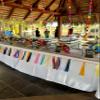 Colorful Tassel Bunting - Perfect for Birthdays, Father's Day Celebrations, Weddings, Garden Parties, and More! Create a Festive Atmosphere with This Vibrant Fabric Garland (10 Meter) view 2