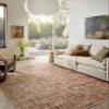 Loloi Anniston Collection ANS-06 Clay/Charcoal 2'-6" x 12'-0" Machine Wash Runner Rug view 1
