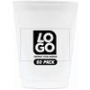 Custom 8oz Frosted Stadium Cups with Single-Color Imprint for Parties, Events, and Promotions (Qty 50) view 1