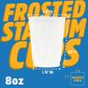 Custom 8oz Frosted Stadium Cups with Single-Color Imprint for Parties, Events, and Promotions (Qty 50) view 4
