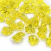 CYS EXCEL Yellow Acrylic Crushed Ice Vase Fillers Multiple Color Choices Plastic Rock Gem for Arts & Crafts Table Scatter, 20 LBS view 1
