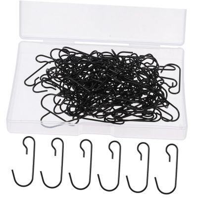 Beatifufu 120pcs Christmas Hangers for Tree Fireplace Hooks for Stockings Ornaments Decorations Versatile Xmas Accessories Transparent Box