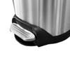 JOYNOW Papeleras para Cocina Super Large-Capacity Foot-Type Trash Can Outdoor Living Room Bedroom Kitchen Bathroom Stainless Steel with Lid Trash Can 60L Trashbin view 3