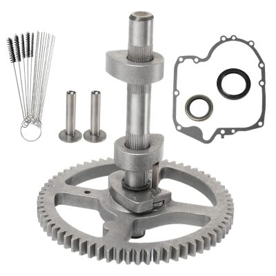 Lawnmower Camshaft Replacement For 697110 795387 793583 792681 791942 262411 690564 With Seal Rings & Crankcase Gaskets