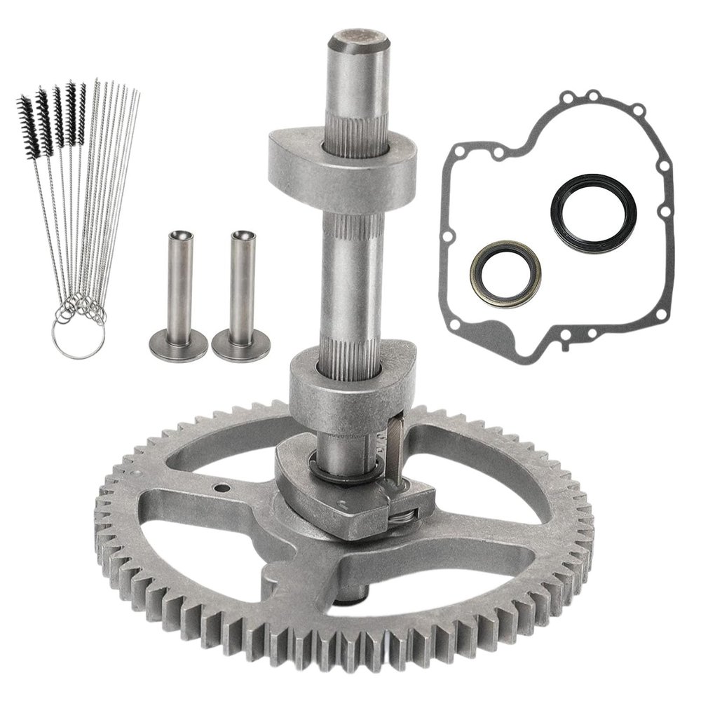 Lawnmower Camshaft Replacement For 697110 795387 793583 792681 791942 262411 690564 With Seal Rings & Crankcase Gaskets