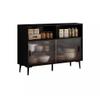 ZCSO Kitchen Pantry Cabinet Modern Simple Dining Sideboard Storage Cabinet Living Room Kitchen Cabinet Storage Cabinet Kitchen Storage Wall Cupboard Buffet Cabinet with Storage view 1