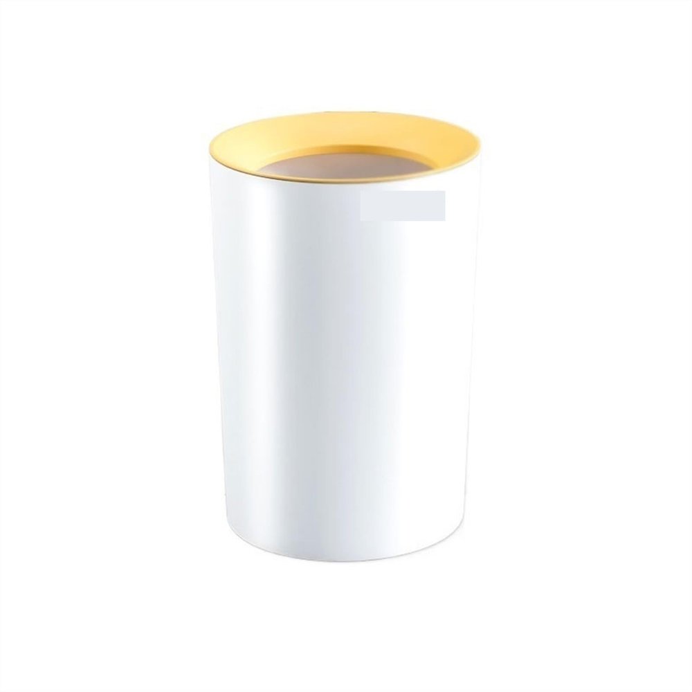 JOYNOW Papeleras para Cocina 10 Liters Living Room Trash Can Home Kitchen Toilet Bathroom Large-Capacity Trash Can Paper Basket Trashbin(B)