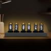JoFomp Nixie Tube Clock Kit, IPS Color Screen Desk Digital Clock, Glow Tube Nixie Clocks with Web Control/WiFi Accurate Timing/Custom Dial/6 Digital Alarm/12 Pictures/Ambient Light Regulate view 1