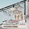 Stainless Steel Laundry Drying Rack Portable Clothes Drying Rack for Balcony Railings Windowsill Radiator Airer with Sock Clips for Drying Socks view 2
