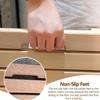 Bath Mat,Natural Wooden Shower Mat,Bamboo Duckboard Bath Mat, Non-Slip, Shower Mat for Indoor Outdoor,Wooden Bath Mat and Wood Shower Mat,Indoor Or Outdoor Use(36x51cm/14x20in) view 4