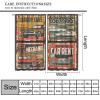 1950s Blackout Window Curtains, Vintage Car Signs Automobile Advertising Premium Car Classics Servicing Window Drapes, for Living Room Bedroom 36(W)*63(L) 2 Panels view 2
