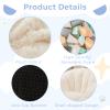 MAXYOYO Bean Bag Chair for Kids, Shell Shaped Bean Bag Couch for Boys and Girls, Toddler Chair Bean Bag Sofa for Playroom, Nursery Room, Beige view 3