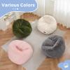 MAXYOYO Bean Bag Chair for Kids, Shell Shaped Bean Bag Couch for Boys and Girls, Toddler Chair Bean Bag Sofa for Playroom, Nursery Room, Beige view 4