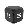 HXBER Cube Timer, Cube Timer Sensor Rotating Timer Squre Work Out Custom with LED Screen Vibrate and Sound Alarm Silent Operation 5/15/25/45 Minutes for Kids Kitchen Time Management Tool for Test view 1