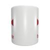 BYOBLU Deus Vult Knights Templar Cross Porcelain Coffee Mugs, Classic Ceramic Cup for Tea Latte Cappuccino, White view 3